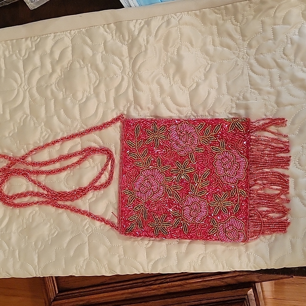Beautiful beaded purse